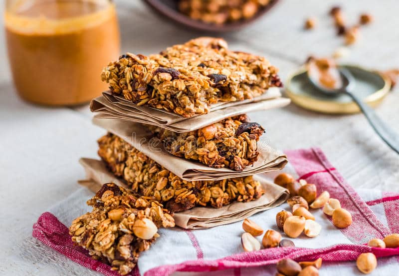 RECETTE DE BARRES DE PROTÉINES AVEC Oatmeal