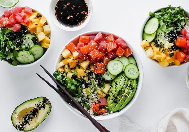 Poke bowl fitness