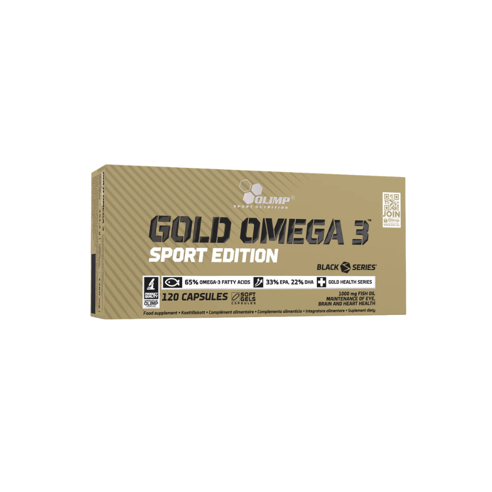 GOLD OMEGA 3 SPORT EDITION - 120 gélules | olimp nutrition
