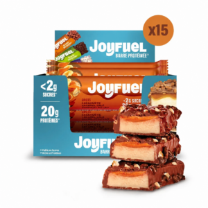 Barre protéinée Cacahuète caramel x15 | joyfuel