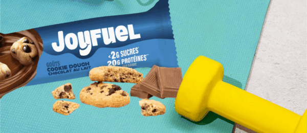 Barre protéinée Cookie & Cream la meilleur est disponnible au meilleur prix chez gold nutrition maroc