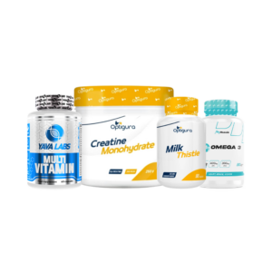 Pack Performance & Récupération – My Whey + Peptides, Créatine Optigura, Chardon-Marie + Shaker | Offre Aïd MEILLEURE DISPONIBLE CHEZ GOLD NUTRITION MAROC AU MEILLEUR PRIX à Casablanca, Marrakech, Rabat, Tanger et tout le Maroc.nutrition
