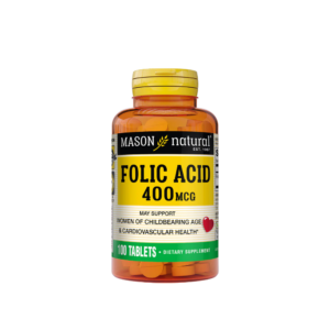 FOLIC ACID 400MCG 100TABLETS