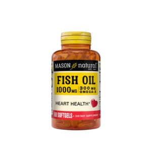 FISCH OIL 1000 MG OMEGA 3 60 TABLETS | Mason Natural
