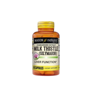 MILK THISTLE SYLMARIN 60 CAPSULES Mason Natural MEILLEURE DISPONIBLE CHEZ GOLD NUTRITION MAROC AU MEILLEUR PRIX à Casablanca, Marrakech, Rabat, Tanger et tout le Maroc.nutritio