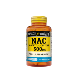 NAC N-Acetyl L-Cysteine 500 mg - Supports Cellular Health, Immune System Booster, For General Wellness, 60 Capsules MEILLEURE DISPONIBLE CHEZ GOLD NUTRITION MAROC AU MEILLEUR PRIX à Casablanca, Marrakech, Rabat, Tanger et tout le Maroc.nutritio