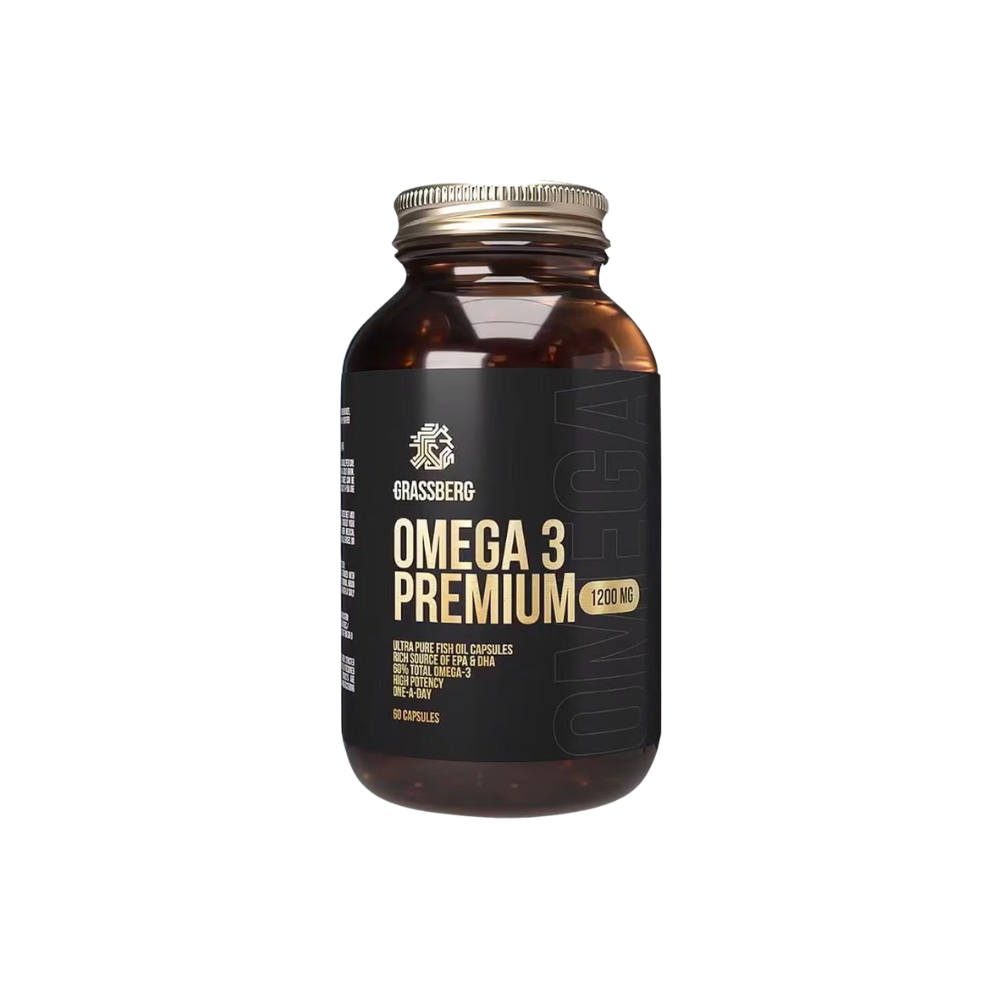 Omega 3 Premium 1200 mg Grassberg au Maroc
